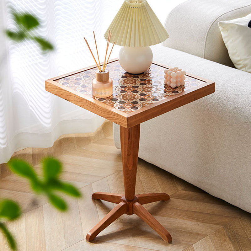 Kitty Side Table, Cherry Wood
