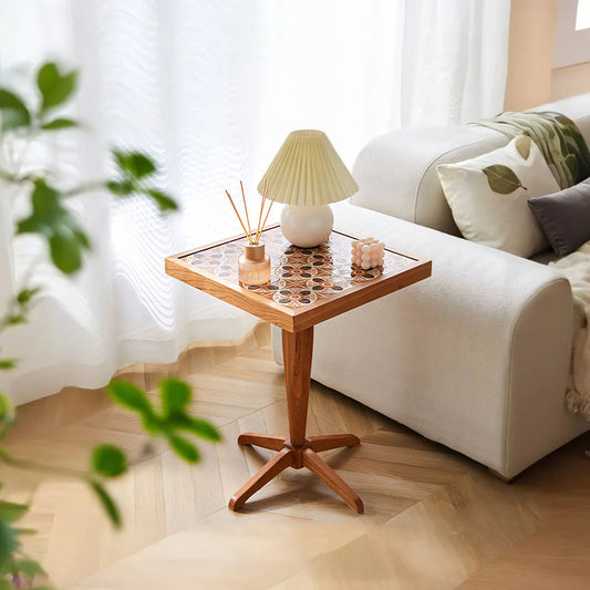 Kitty Side Table, Cherry Wood