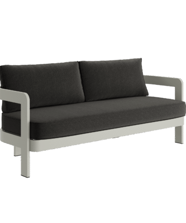 N3 Taupe Three Seater Sofa Shadow Canvas