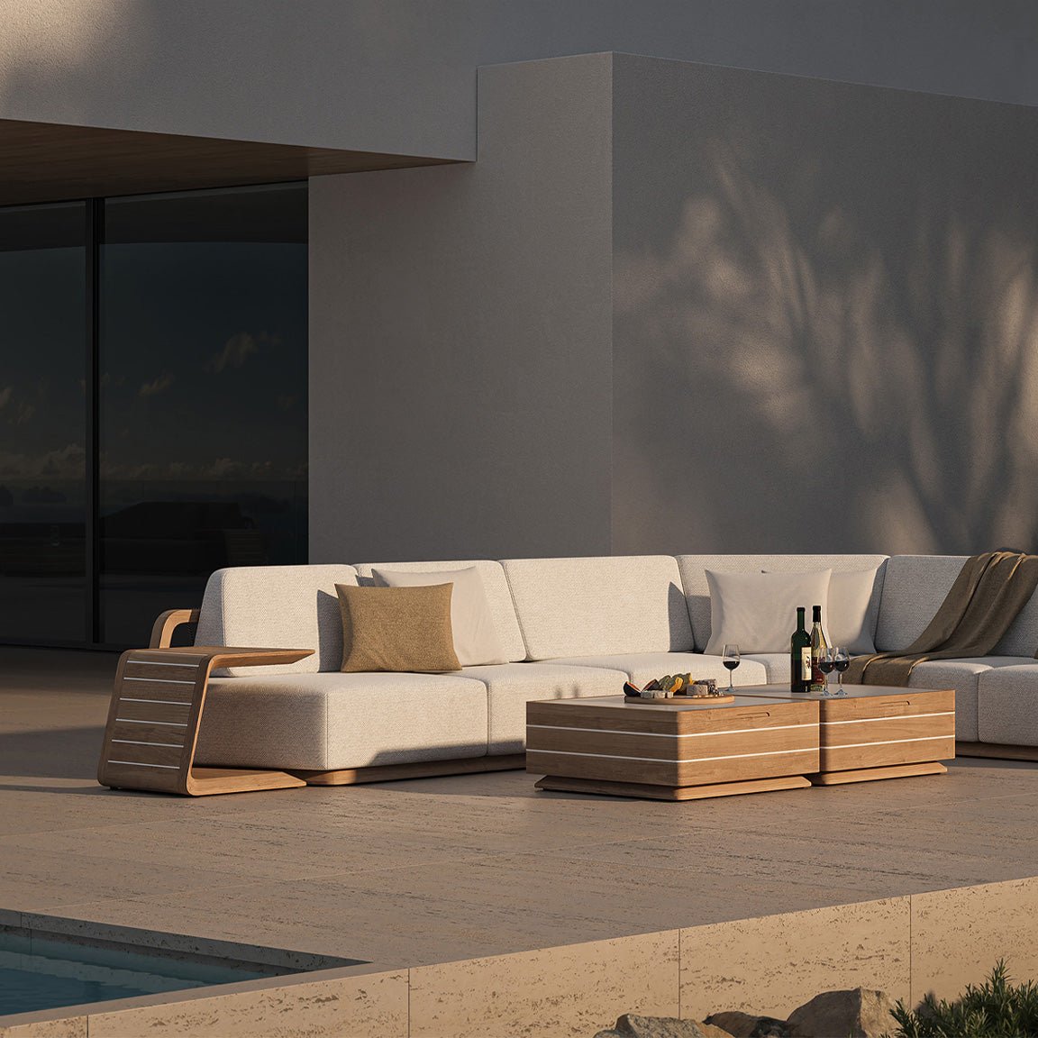 N6 Corner Sofa Light - Image 2