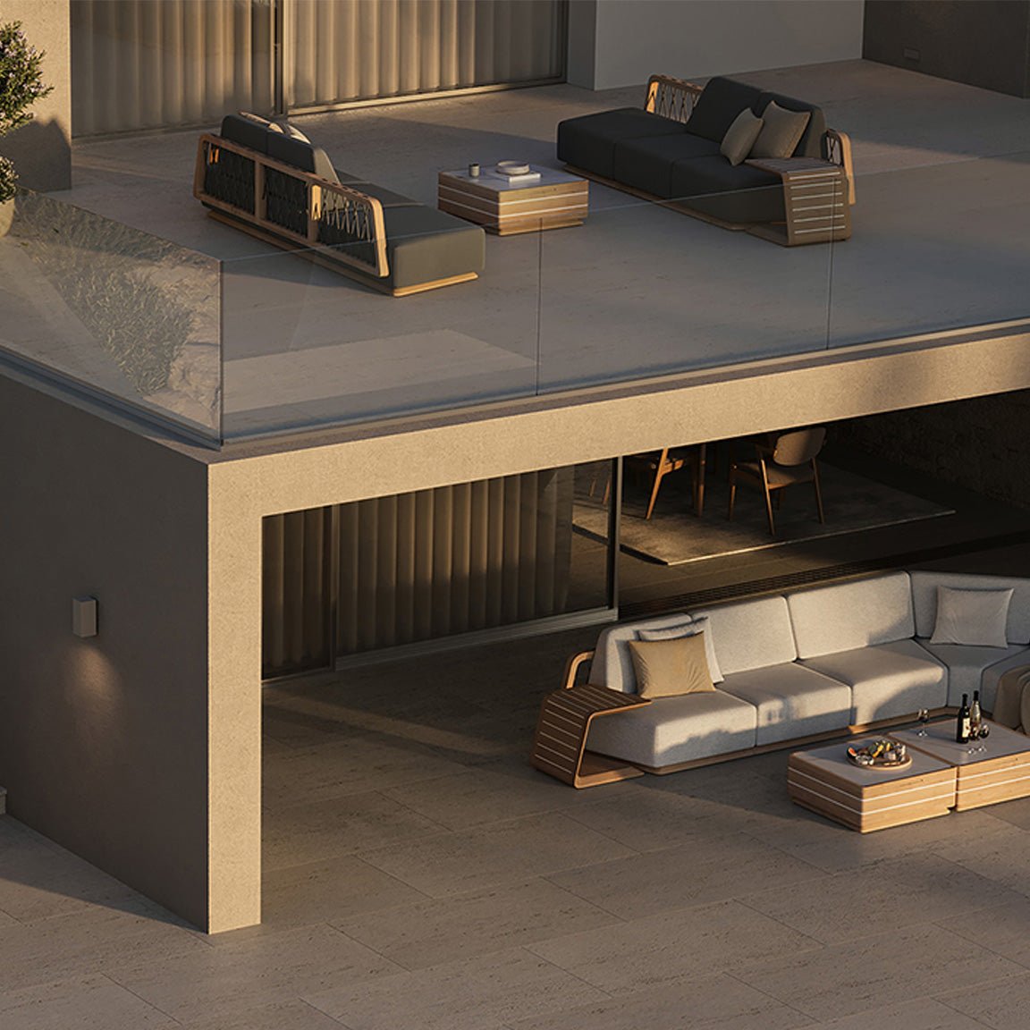 N6 Corner Sofa Light - Image 4